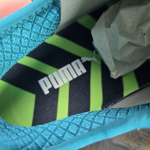 NEW Puma Ignite Articulate Mens Size 9 Waterproof Golf Shoes White Blue - Picture 11 of 13